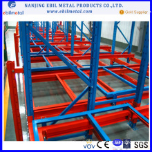 International Ebil Metal Warehouse Push Back Rack Shelving